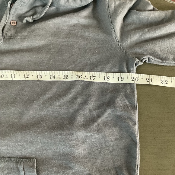 VANS Gray Hoodie Pullover Lightweight Long Sleeve Drawstring Pouch Pocket Sz S - Picture 5 of 7